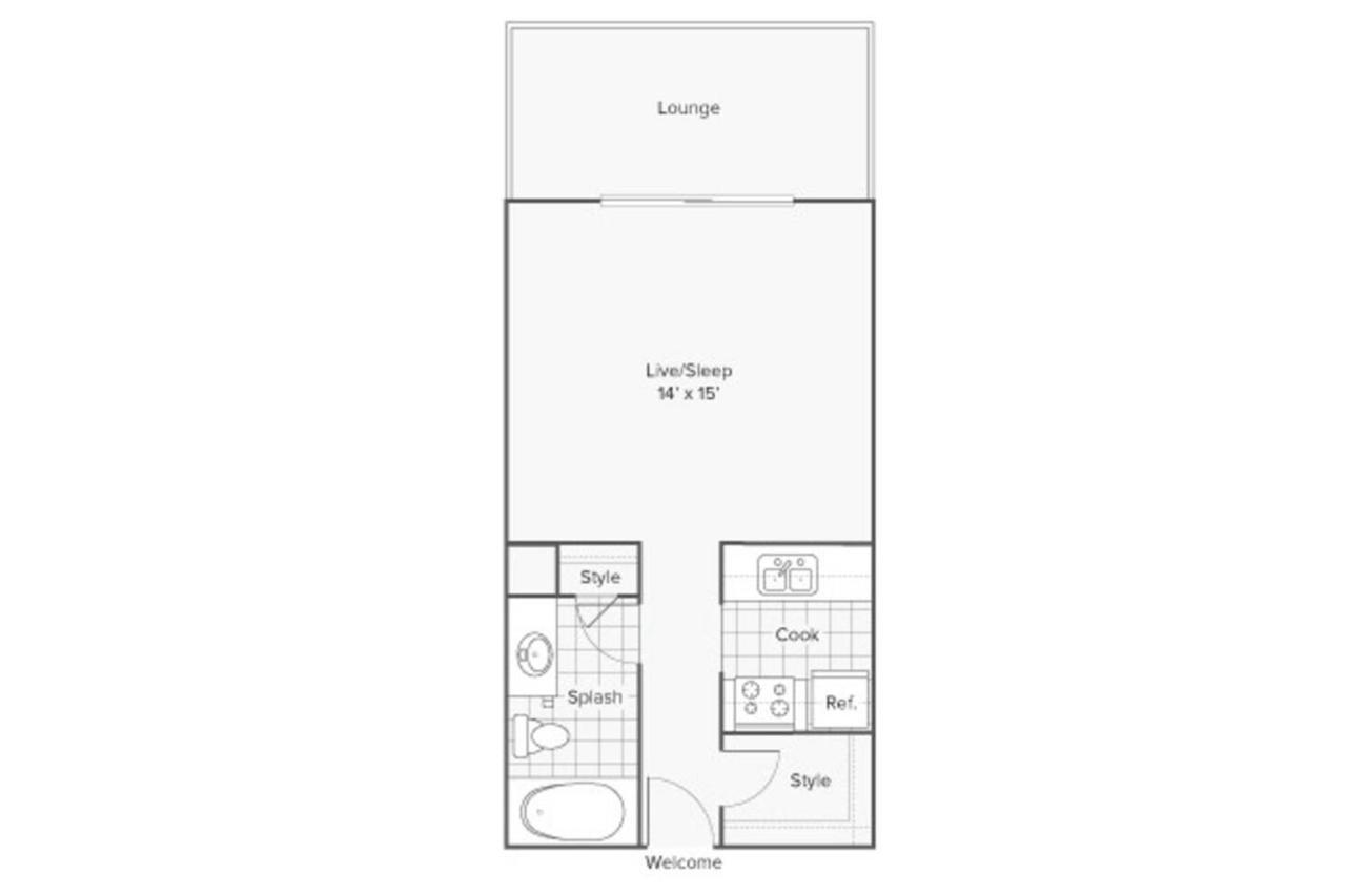 Studio In The Heart Of Memphis Apartment Bagian luar foto